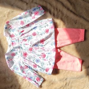 Very Pretty Little Outfit Oshkosh 6m & 9m